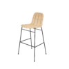 Taburete CARLO natural/negro - Imagen 4