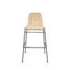 Taburete CARLO natural/negro - Imagen 4