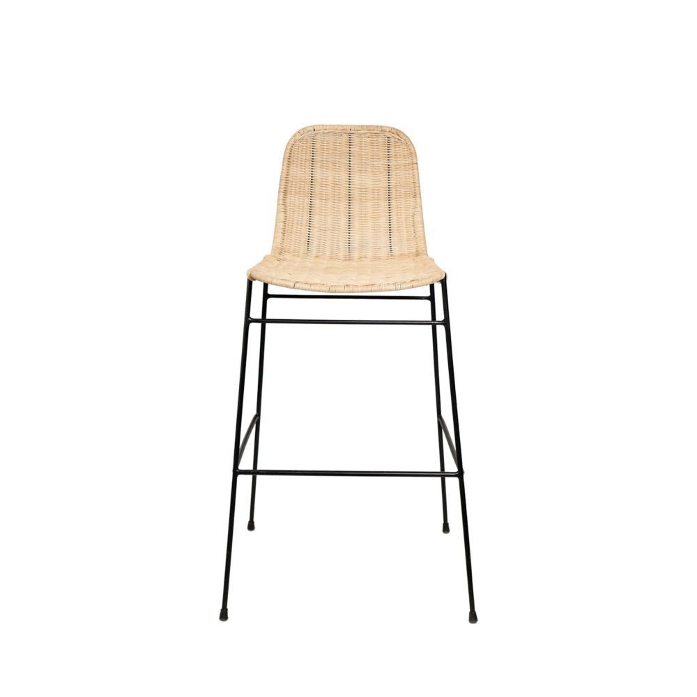 Taburete CARLO natural/negro - Imagen 5