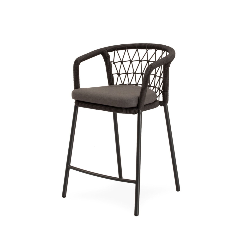 Taburete de exterior EDWIN gris - Imagen 1