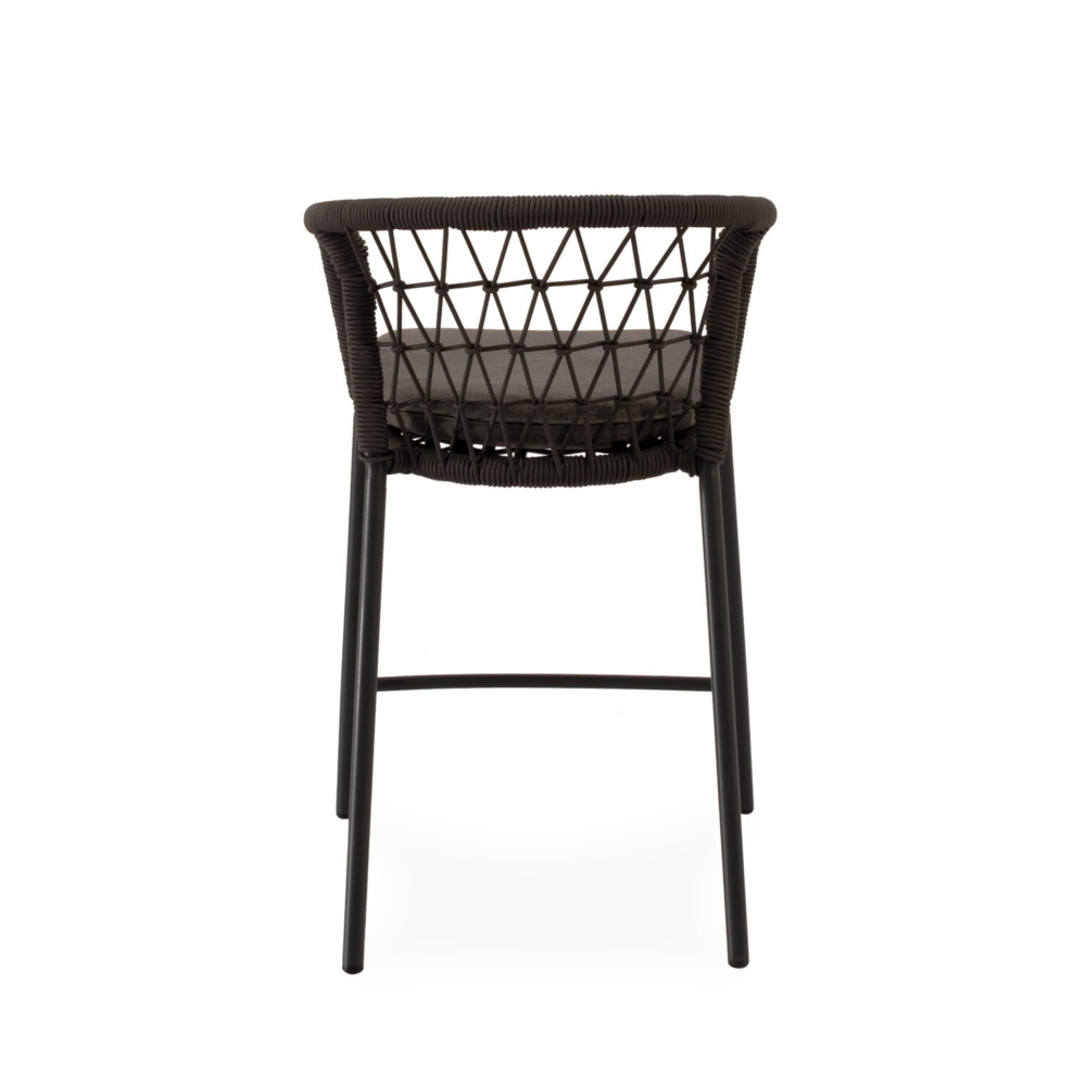 Taburete de exterior EDWIN gris - Imagen 5