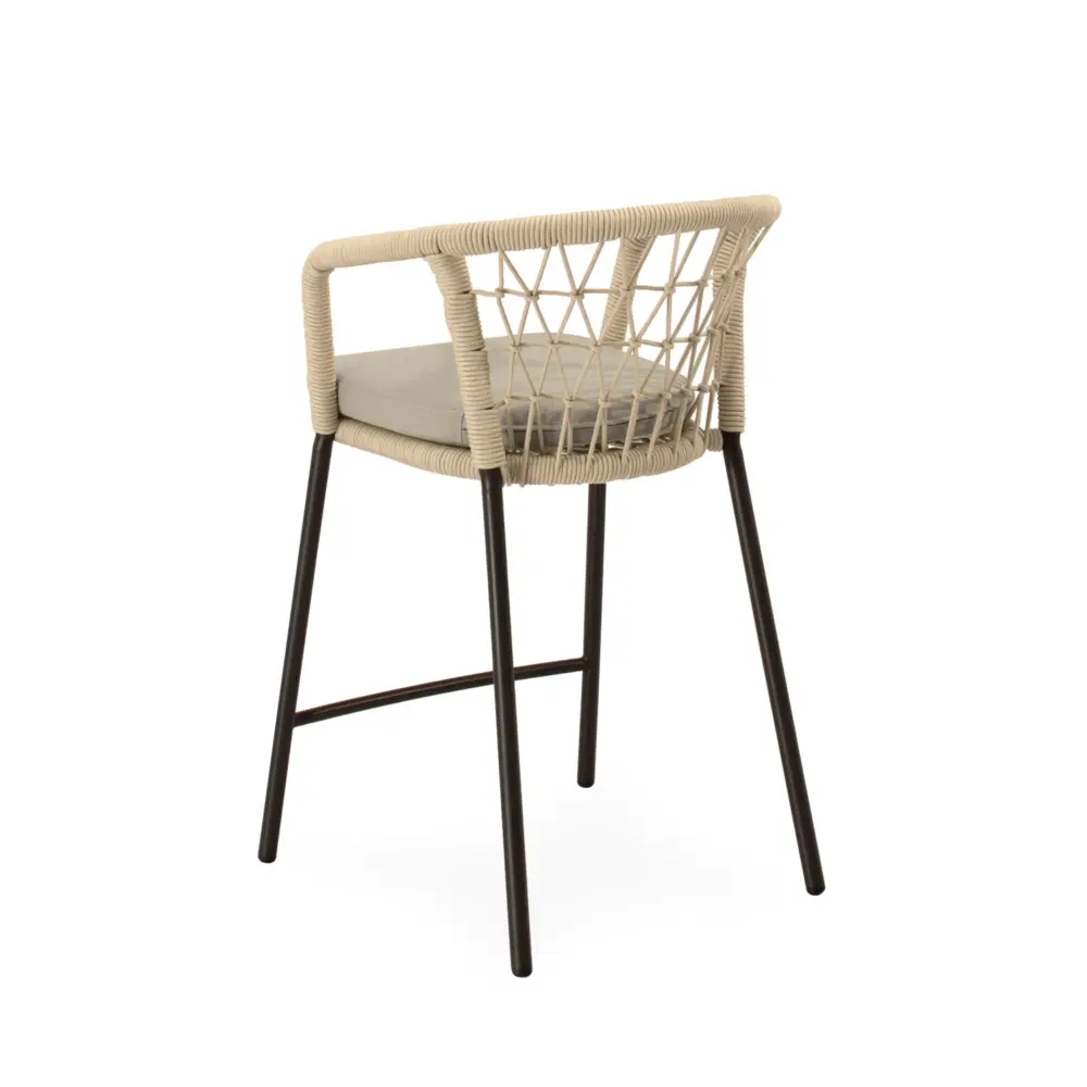 Taburete de exterior EDWIN negro - Imagen 2