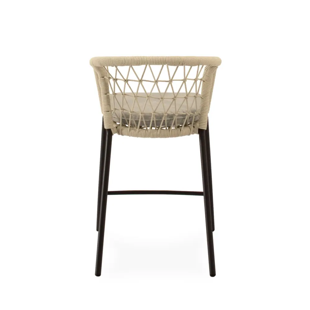 Taburete de exterior EDWIN negro - Imagen 5