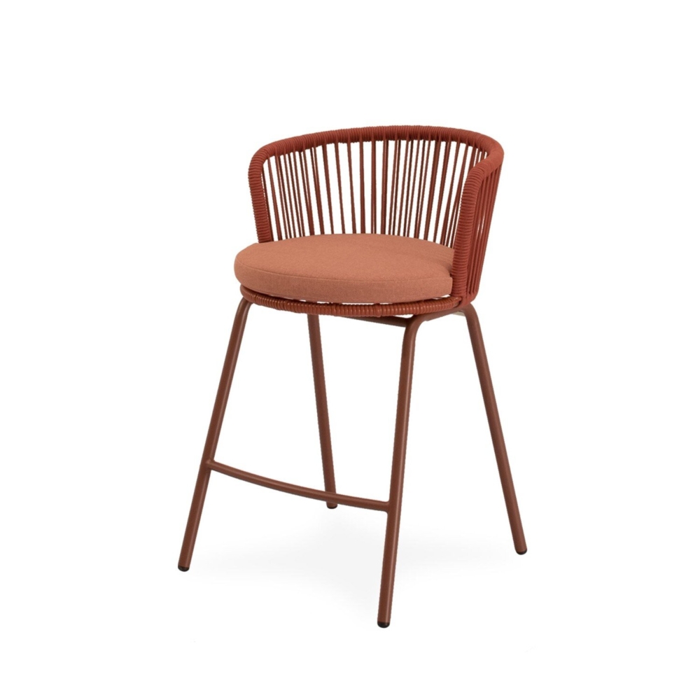 Taburete de exterior PIERRE terracota - Imagen 2