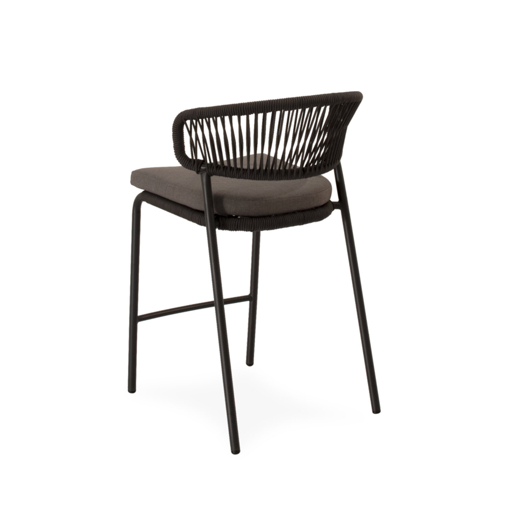 Taburete de exterior RANDALL gris - Imagen 1