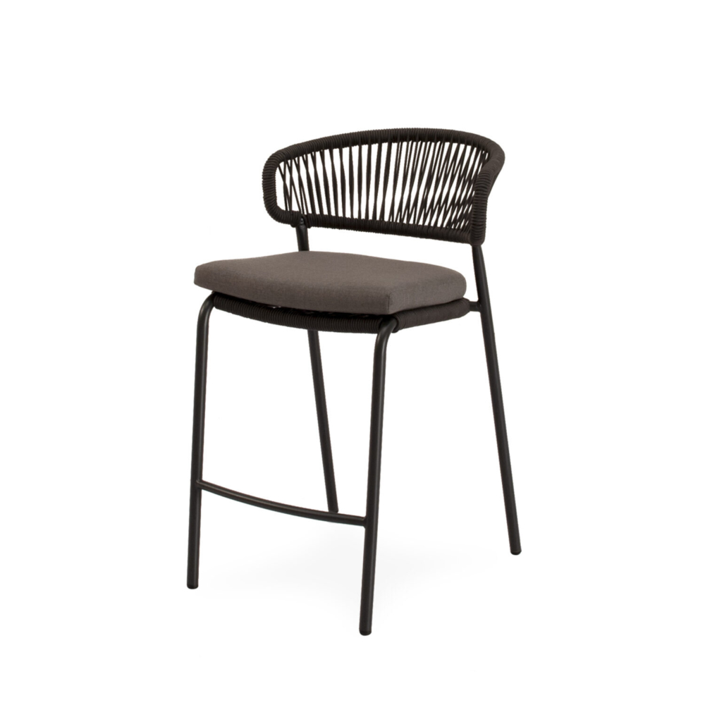 Taburete de exterior RANDALL gris - Imagen 3