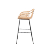 Taburete GIAN natural/negro - Imagen 3