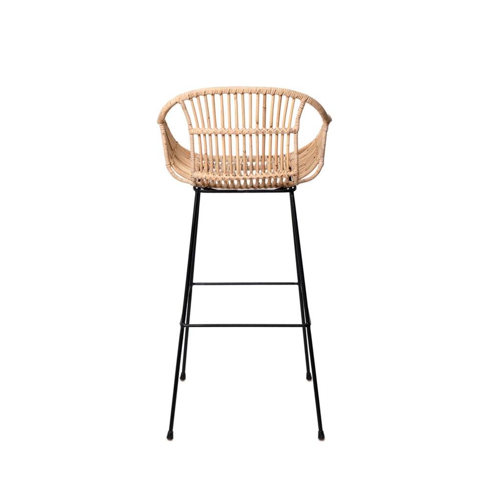 Taburete GIAN natural/negro - Imagen 4
