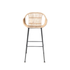Taburete GIAN natural/negro - Imagen 5