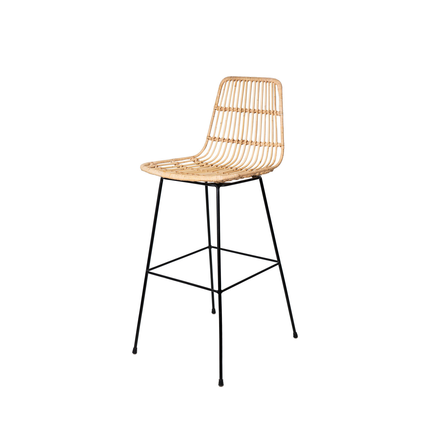 taburete-guido-naturalnegro-1 Taburete GUIDO natural/negro - Imagen 1