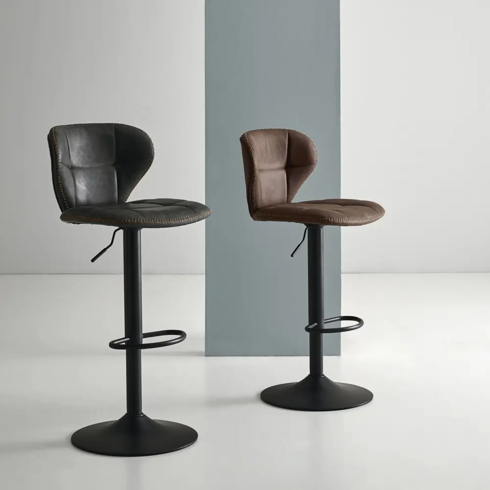 Taburete regulable PIPER  gris - Imagen 8