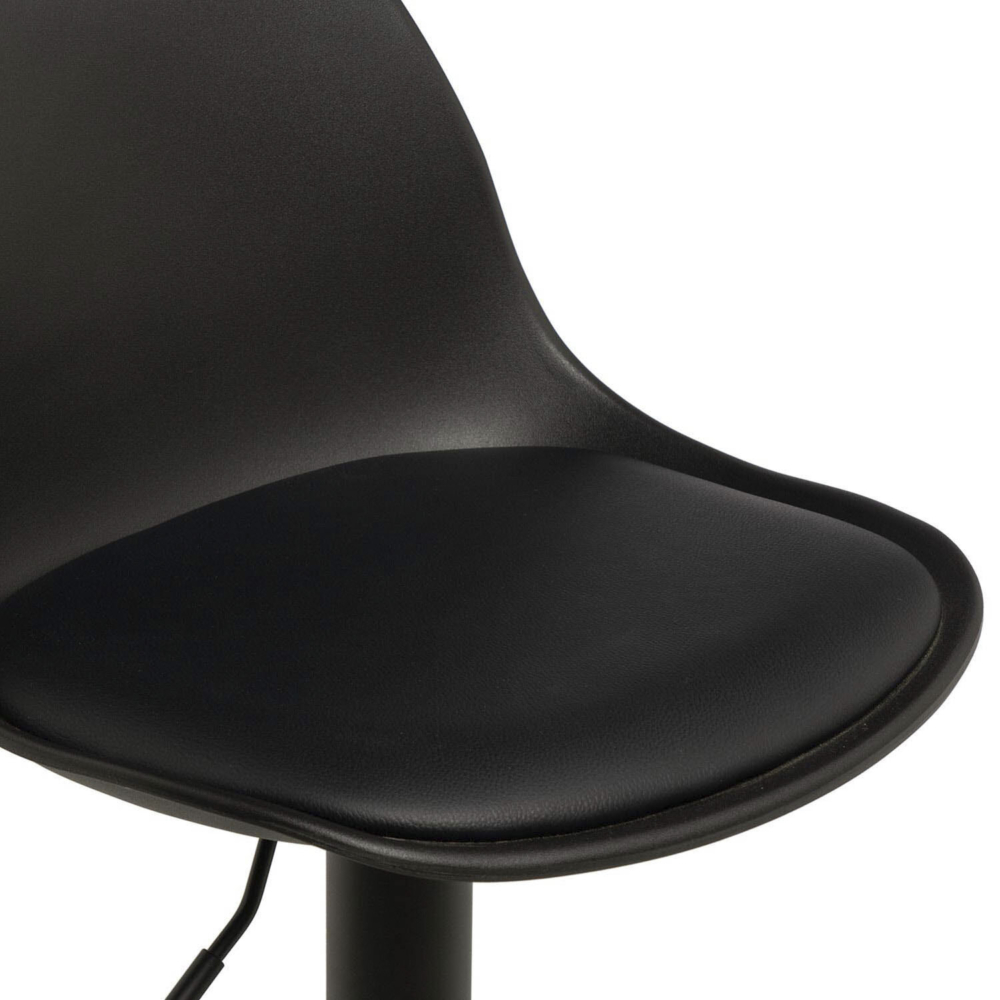 Taburete regulable SADIE negro - Imagen 6