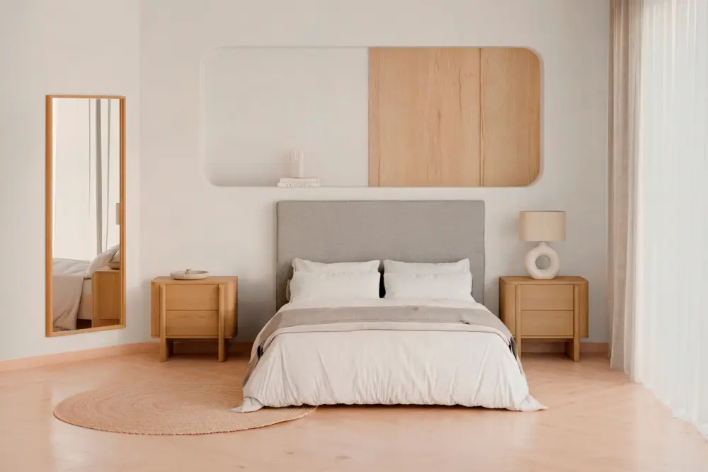 Mesita 60 SIDNEY (2 cajones) - Imagen 1