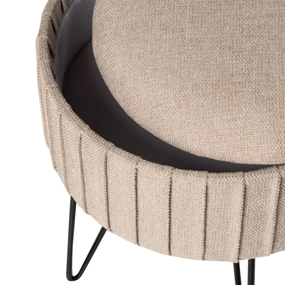 Puff ETHAN beige - Imagen 4