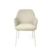 Silla ABIGAIL beige (pata beige) - Imagen 4