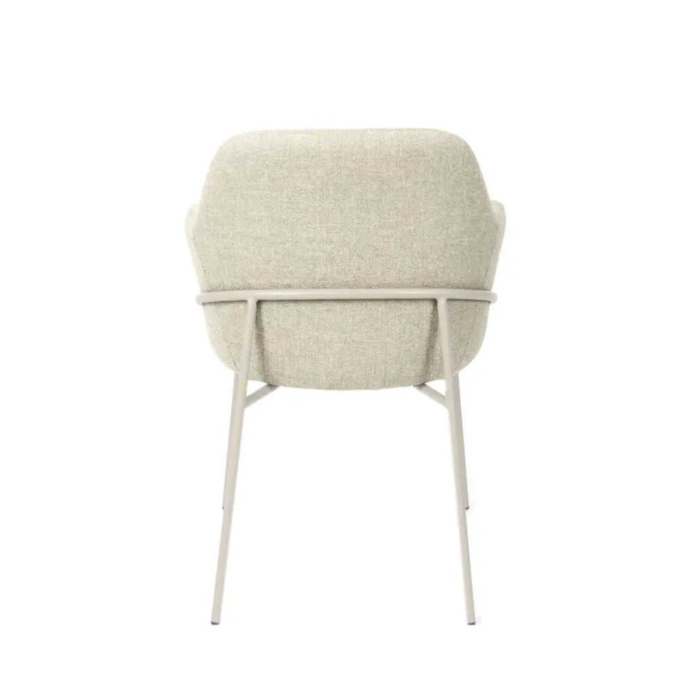 Silla ABIGAIL beige (pata beige) - Imagen 5