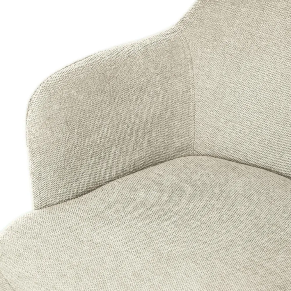 Silla ABIGAIL beige (pata beige) - Imagen 6