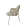 Silla ABIGAIL taupe (pata beige) - Imagen 3