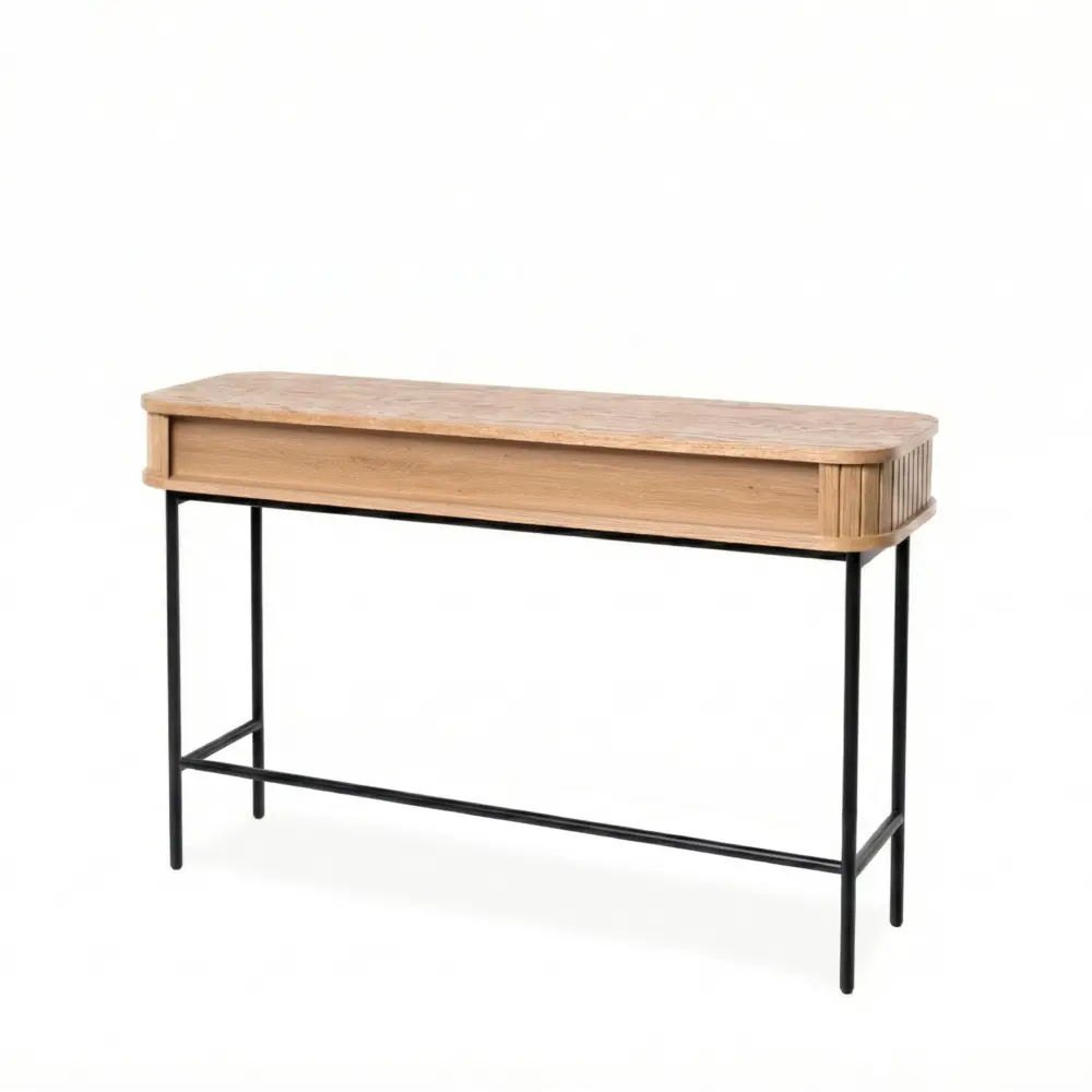 Consola JASKA roble/negro - Imagen 4