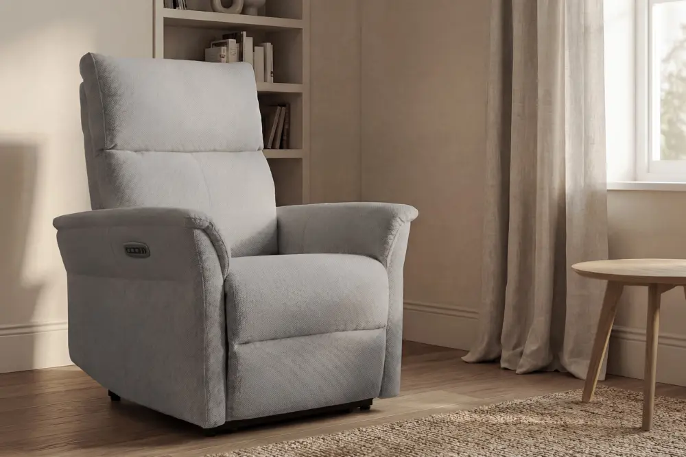 Sillón relax 2 motores MISAKI gris claro - Imagen 13