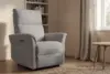 Sillón relax 2 motores MISAKI gris claro - Imagen 13