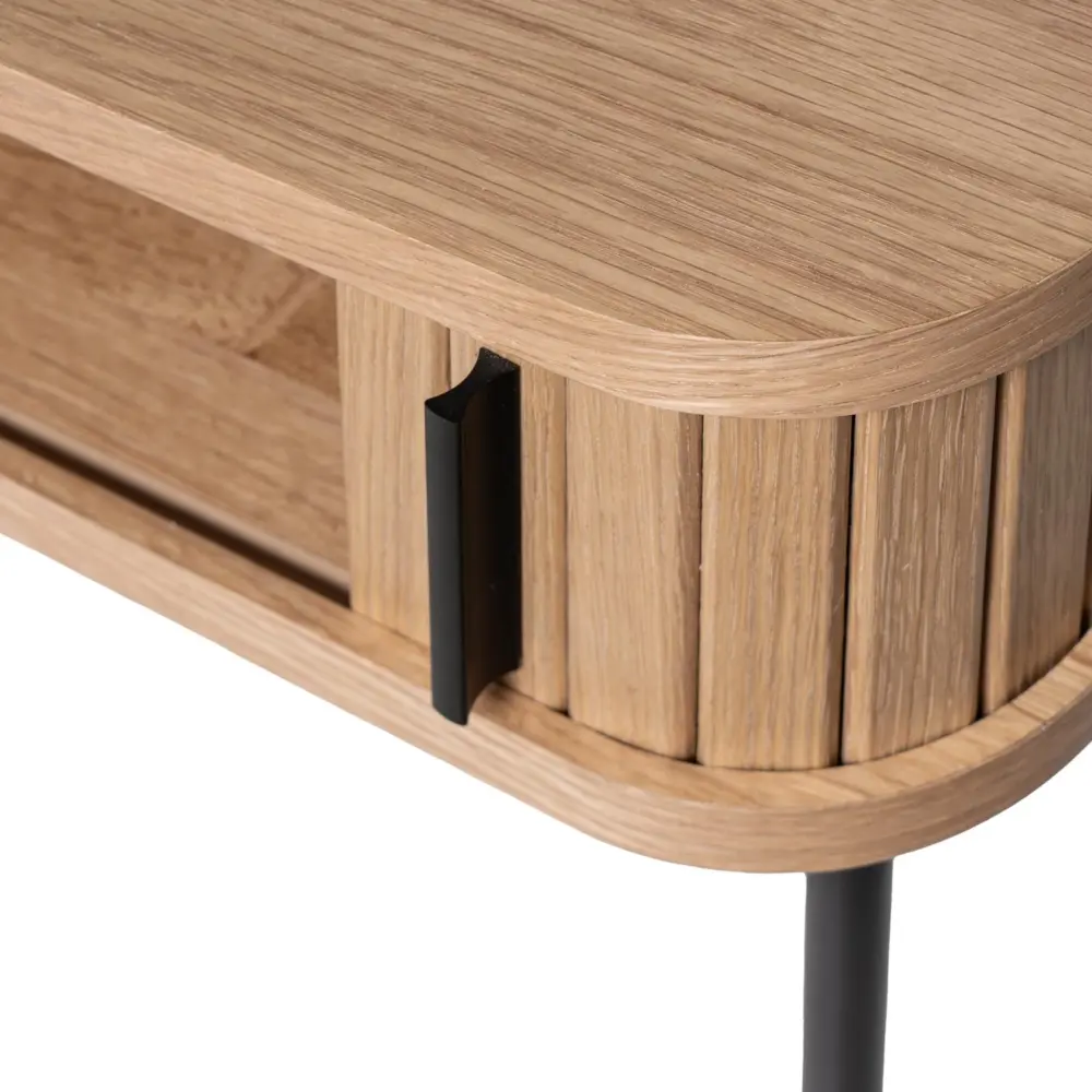 Consola JASKA roble/negro - Imagen 6