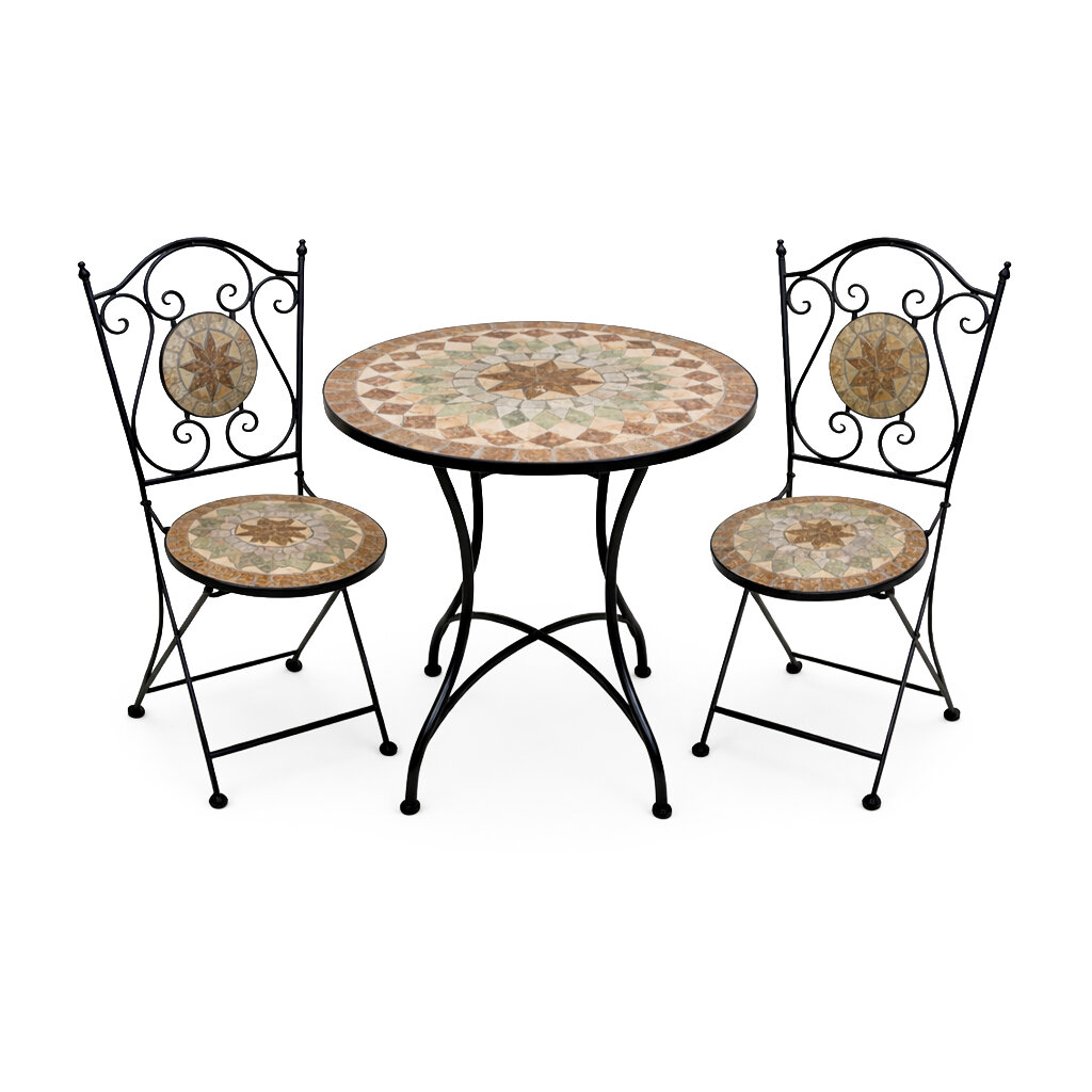 22200051 SET MESA Y 2 SILLAS ELUN - Imagen 1