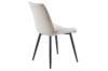 SILLA COMEDOR MARLENE TEJIDO BEIGE / NEGRO - Imagen 2