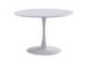 MESA COMEDOR REDONDA GINA 110 CM BLANCO