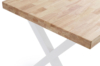 MESA COMEDOR FIJA X-LOFT 140 x 80 CM  ROBLE NORDISH / BLANCO - Imagen 3