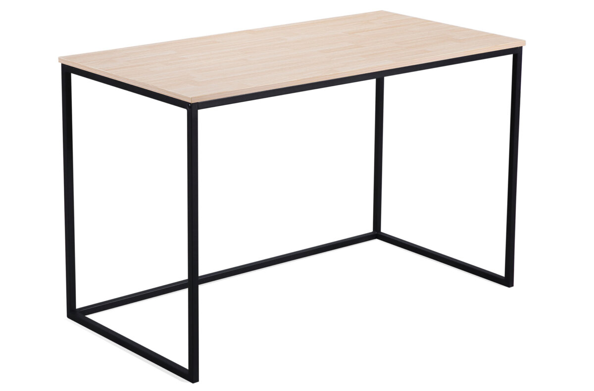 adec_7ece3171b649150acec2874ee19b11bf MESA ESTUDIO MIA ROBLE NORDISH / NEGRO 120 X 60 CM. - Imagen 1