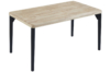 MESA COMEDOR FIJA MOON 140 x 80 CM NORDISH / NEGRO.