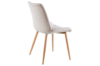 SILLA COMEDOR MARLENE TEJIDO BEIGE / OAK - Imagen 3