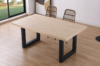 MESA COMEDOR FIJA LOFT 180 x 100 CM  ROBLE NORDISH / NEGRO. - Imagen 3