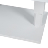 Mesa Exterior Aluminio Blanca Regulable En Alt. +91213+91214 140x82x45/68cm - Imagen 5