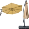 Parasol Acero/ Poliéster, Base Lastre No Incluída Ø2,7m, Tela Poliéster 180g - Imagen 3