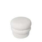 Puff ELLIOT blanco - Imagen 2