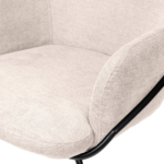 Silla ABIGAIL beige (pata negra) - Imagen 7