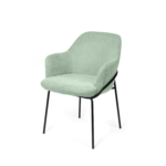 Silla ABIGAIL menta (pata negra)