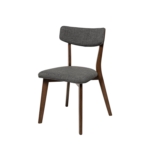 Silla ANAIS nogal gris oscuro