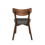 Silla ANAIS nogal gris oscuro - Imagen 5