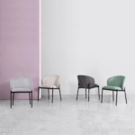 Silla FAINA gris claro - Imagen 8