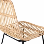 Silla LIONA natural/negro - Imagen 6