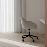 Silla oficina CANTERBURY gris claro - Imagen 5