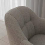 Silla oficina CANTERBURY gris claro - Imagen 6