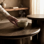 Mesa auxiliar MATEO 50 nogal - Imagen 4